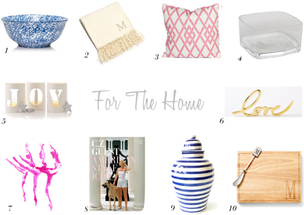 Holiday Gift Guide: For The Home