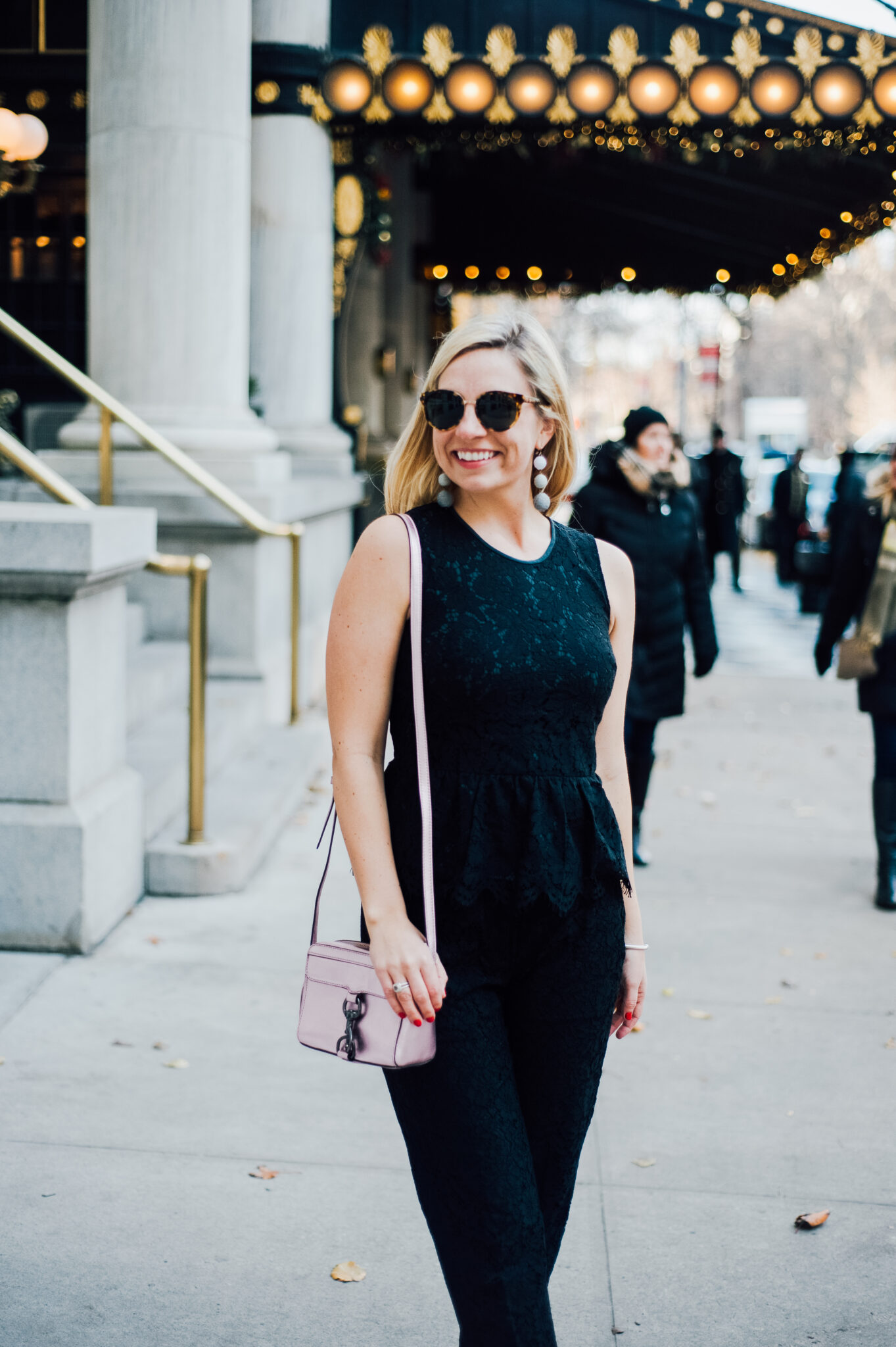 Two-Piece Lace Outfit