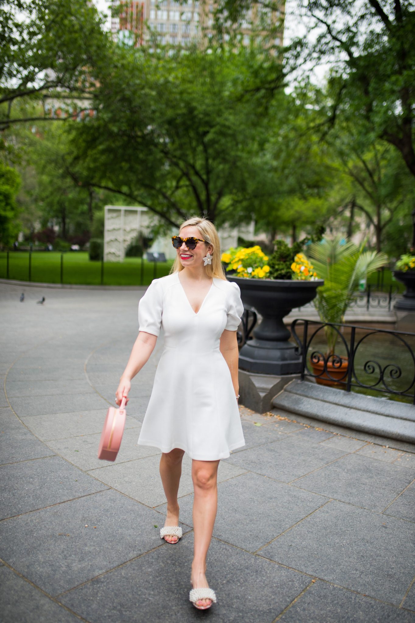 Allisyn Mini Dress - Strapless Tiered Flare Dress in White | Showpo