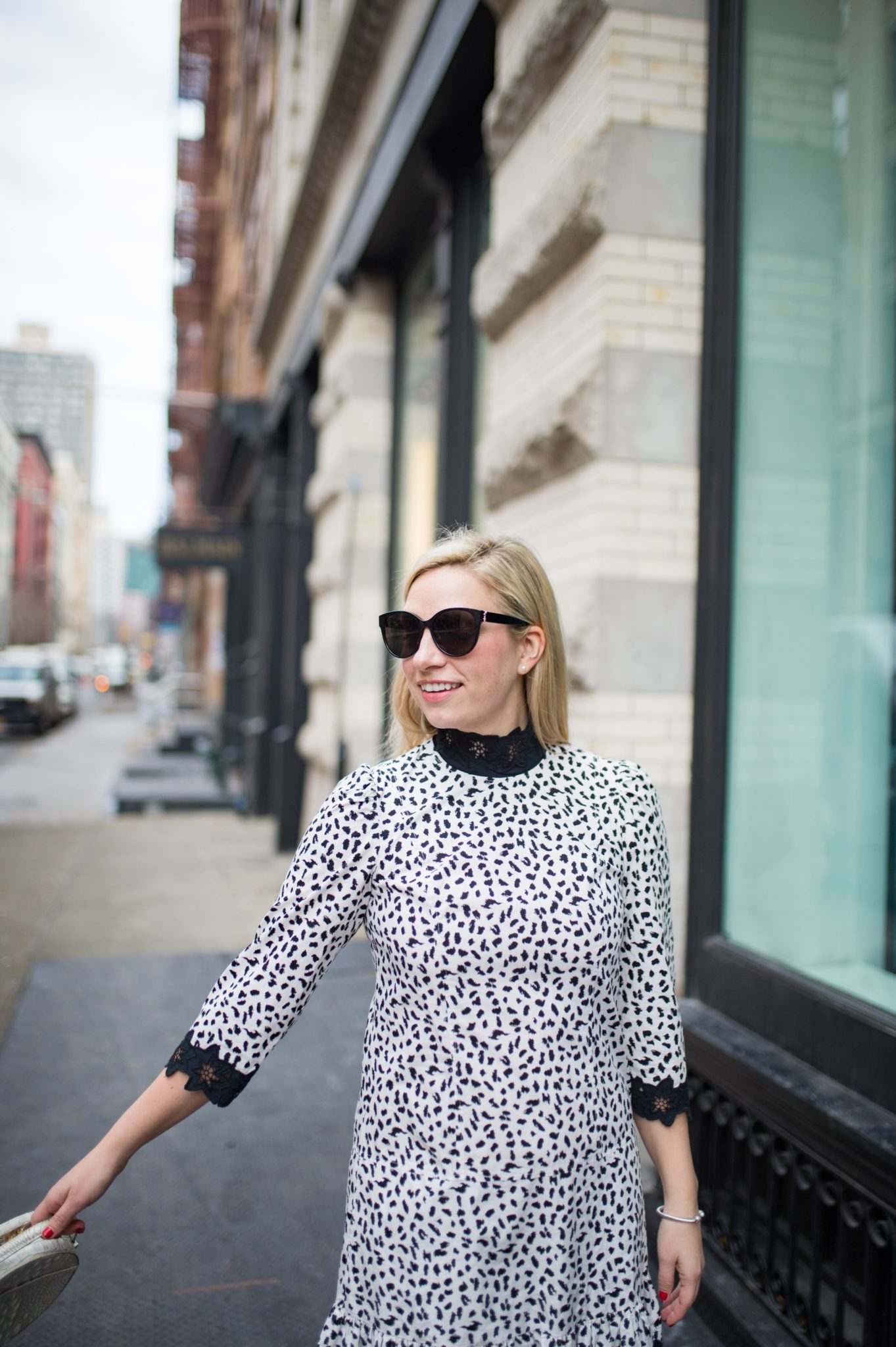 The Animal Print Dress - Blush & Blooms