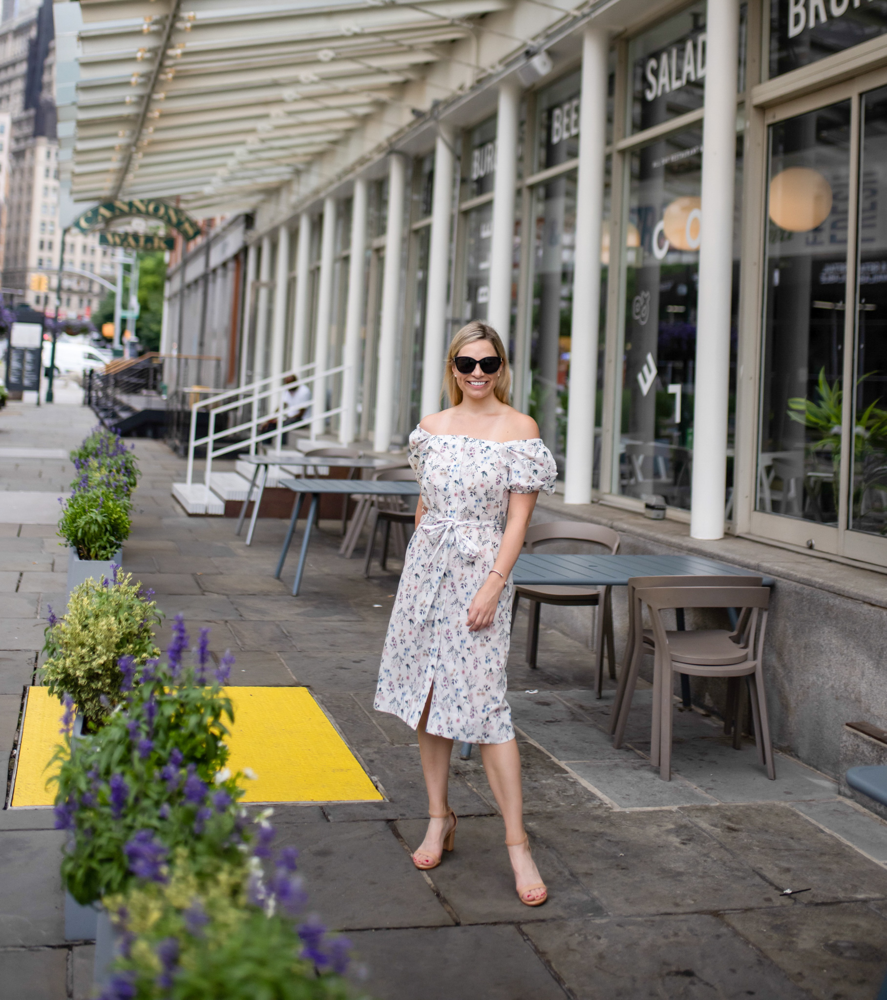 J crew shop flower dress