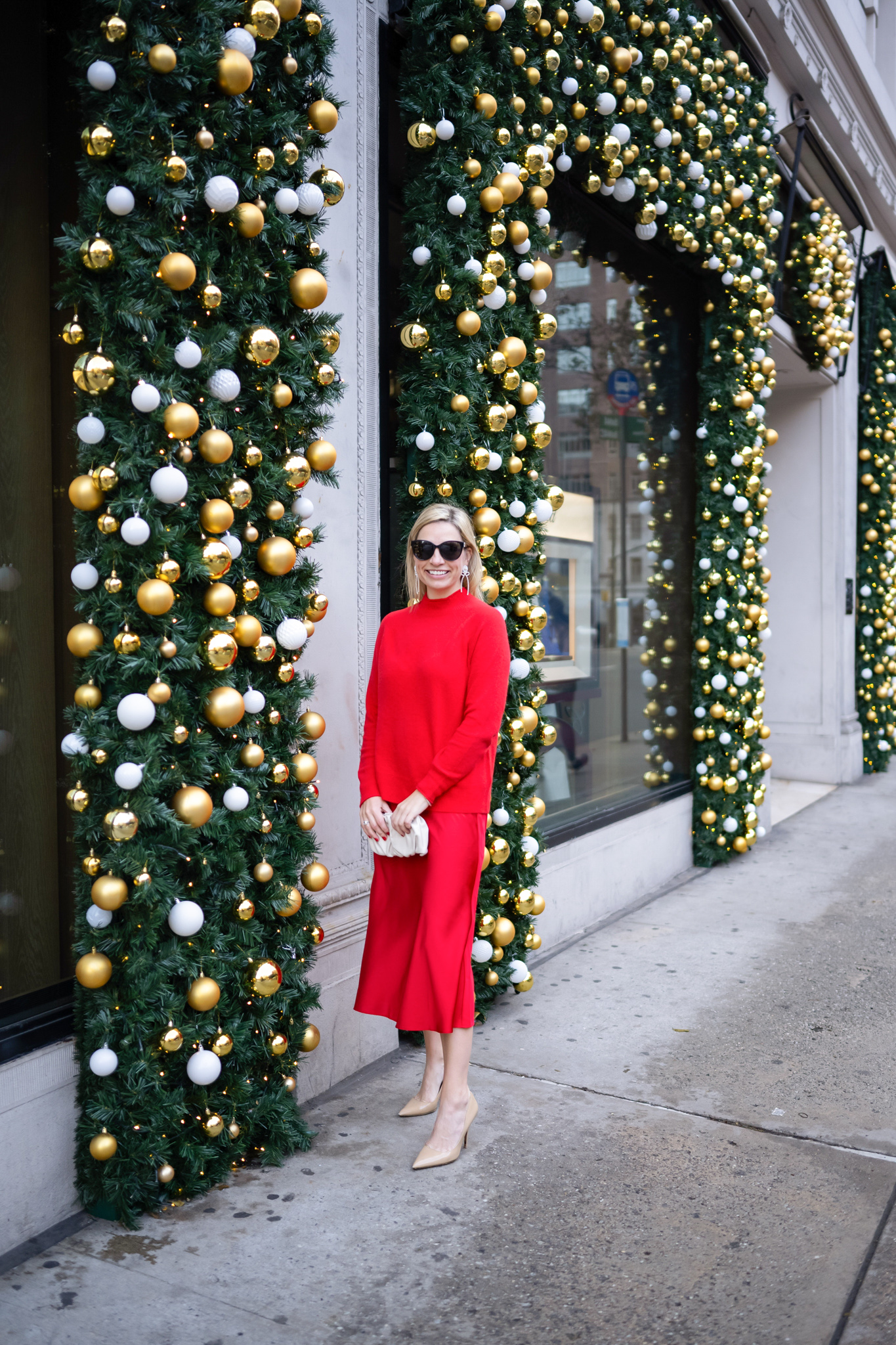 What I am Wearing on Christmas Eve - Blush & Blooms