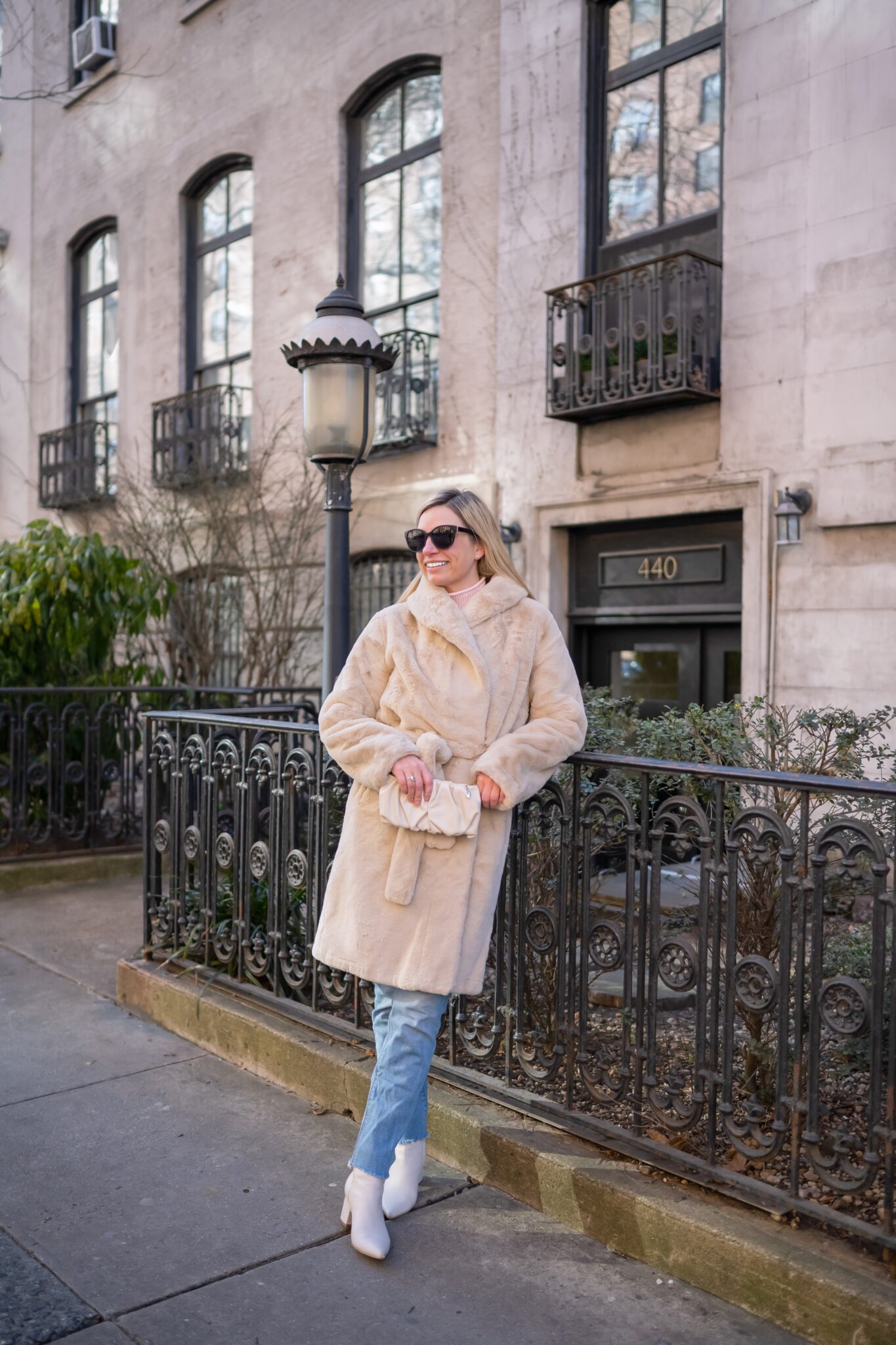 faux fur coat