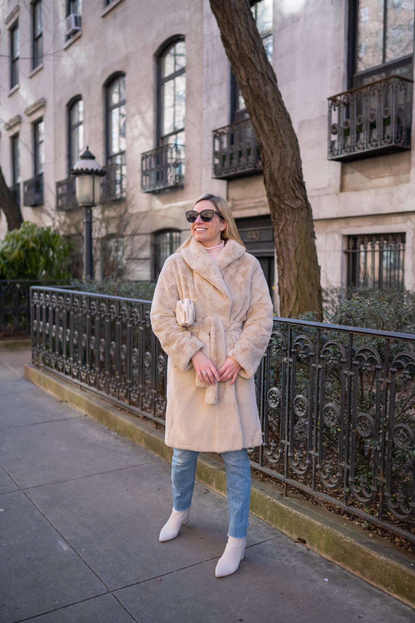 faux fur coat