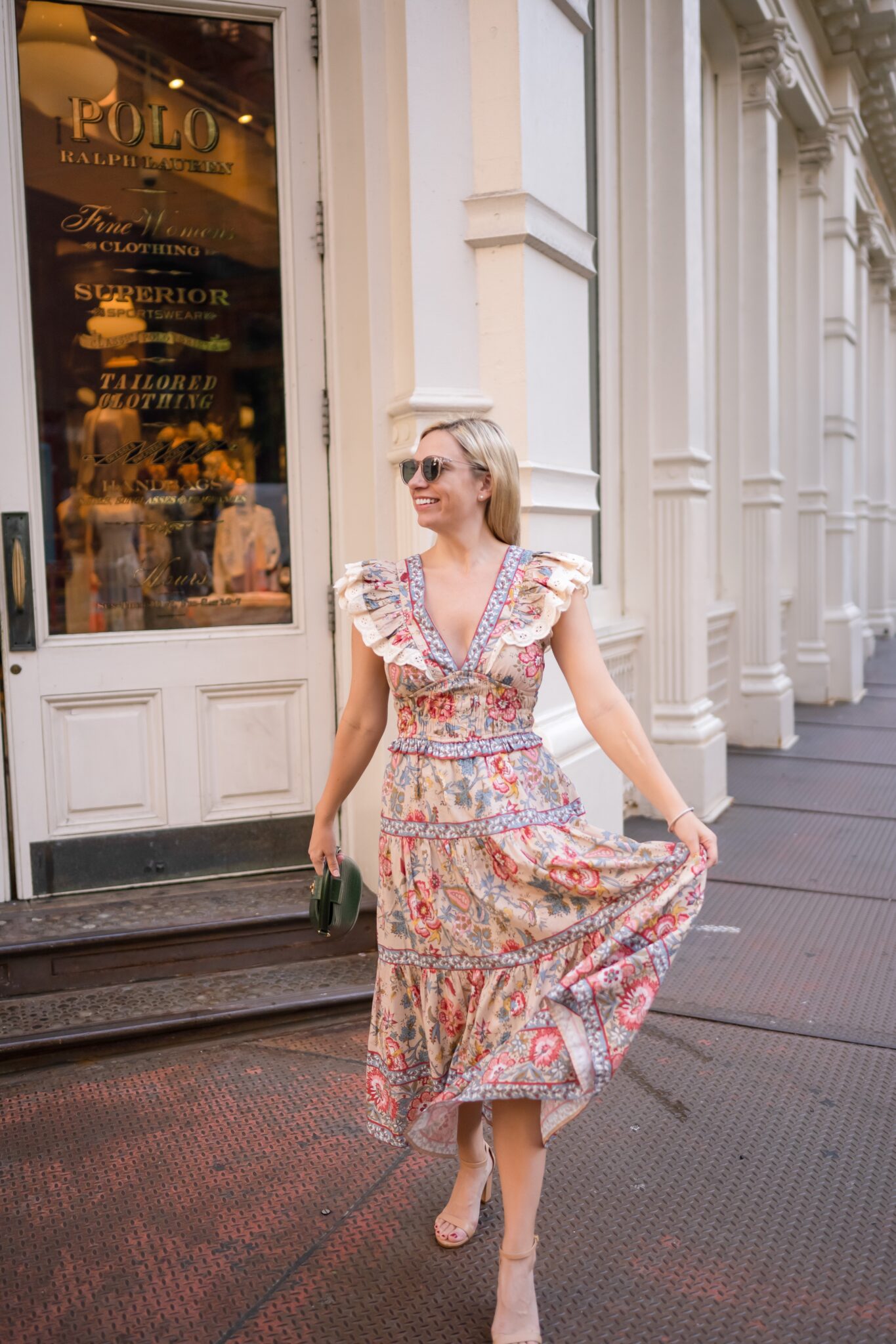 sea new york floral dress