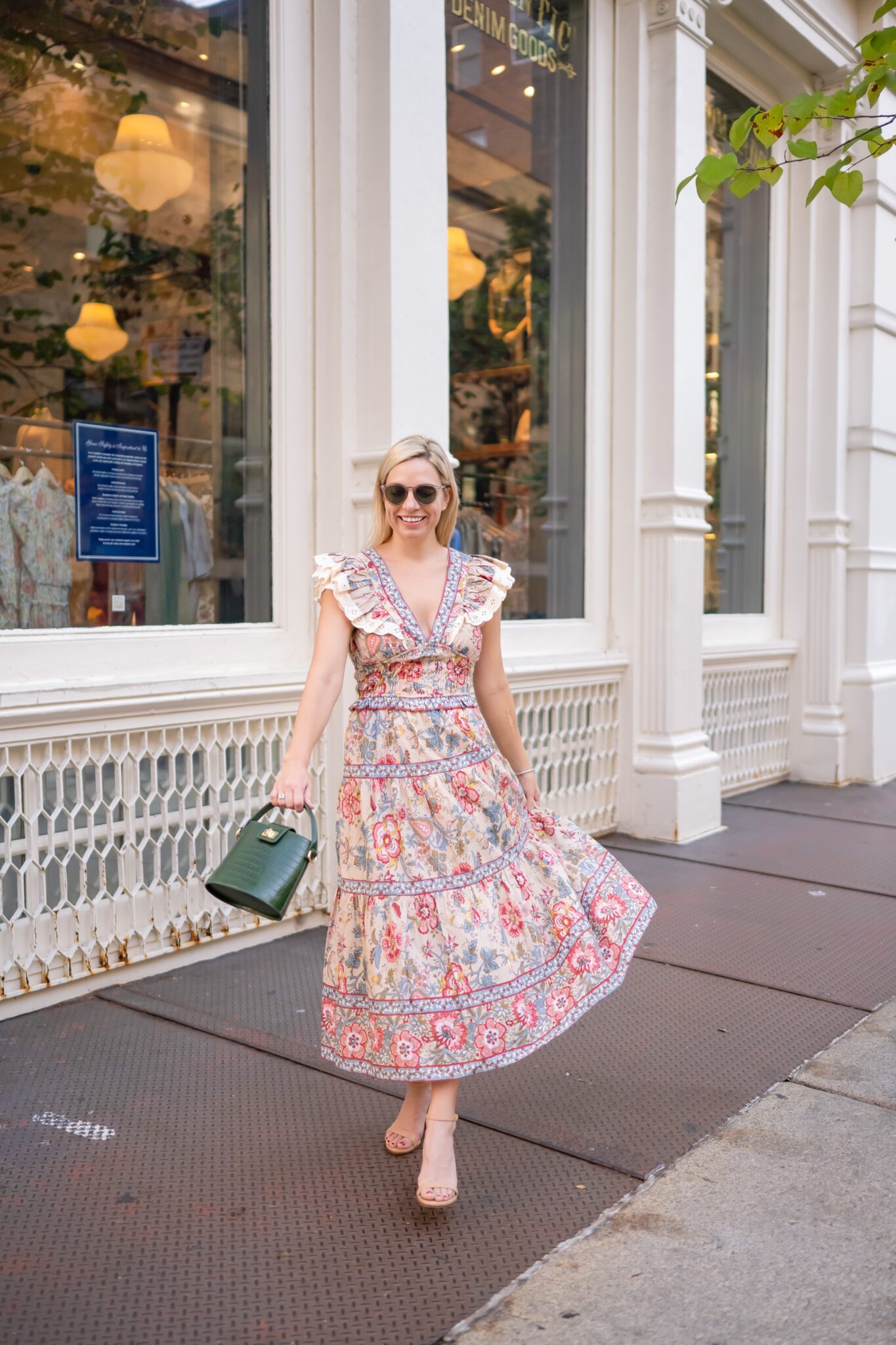 sea new york floral dress