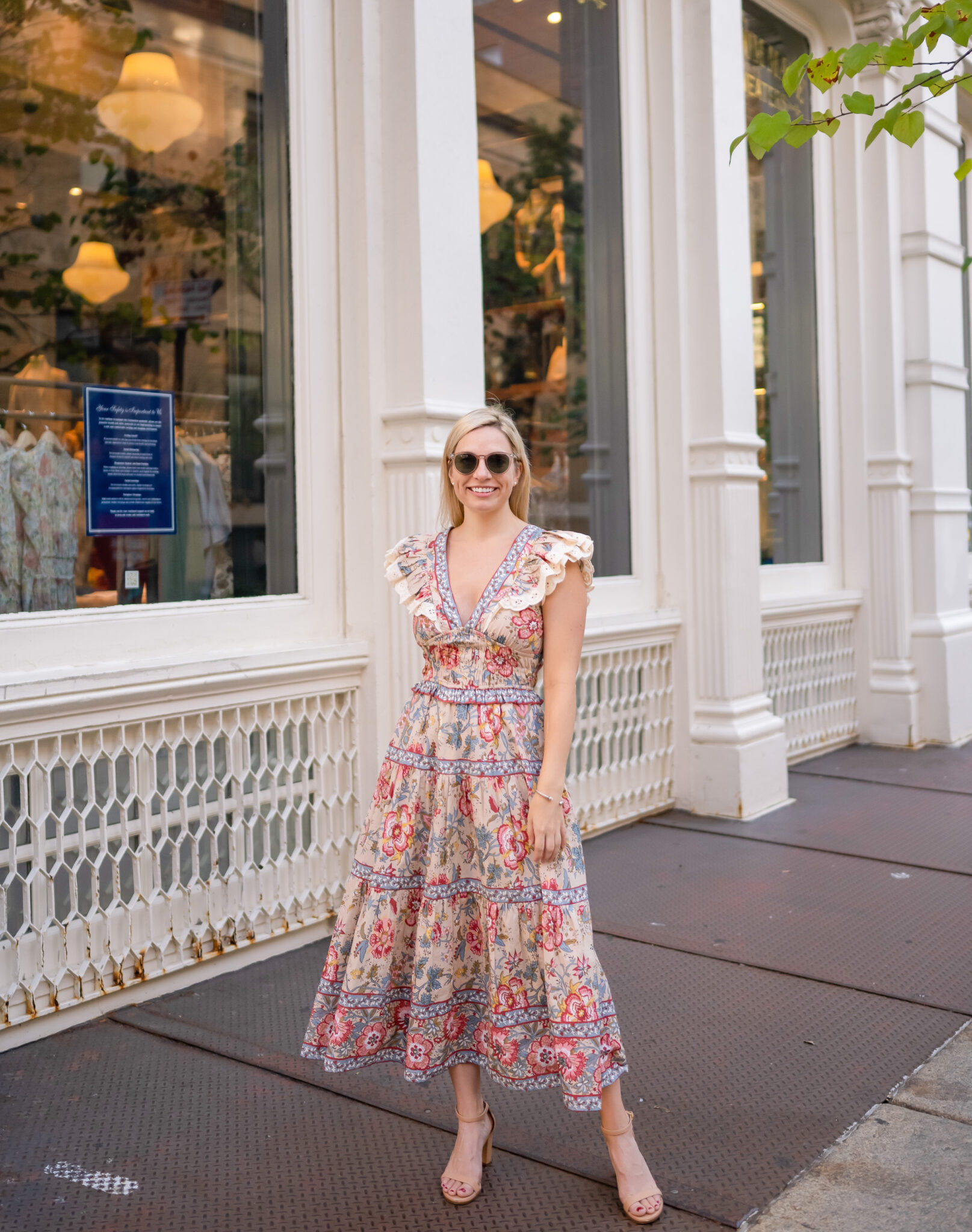 sea new york floral dress