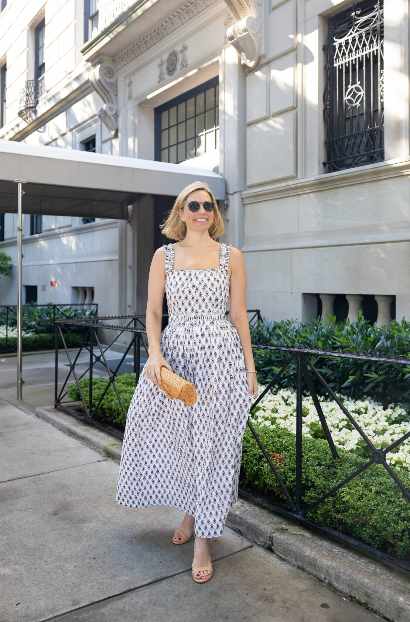 fall flower dress