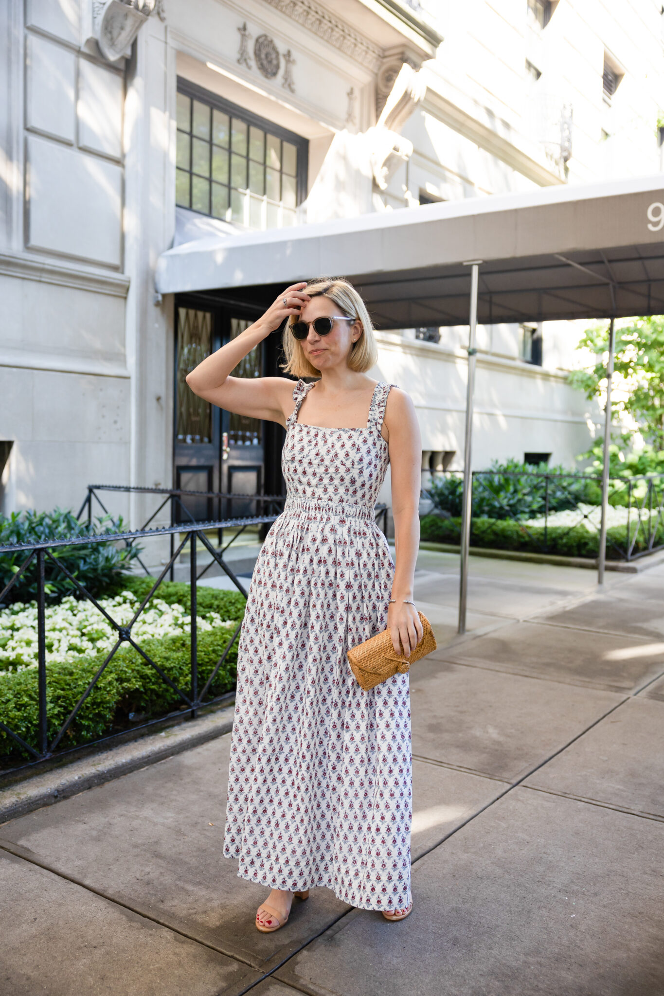 fall flower dress